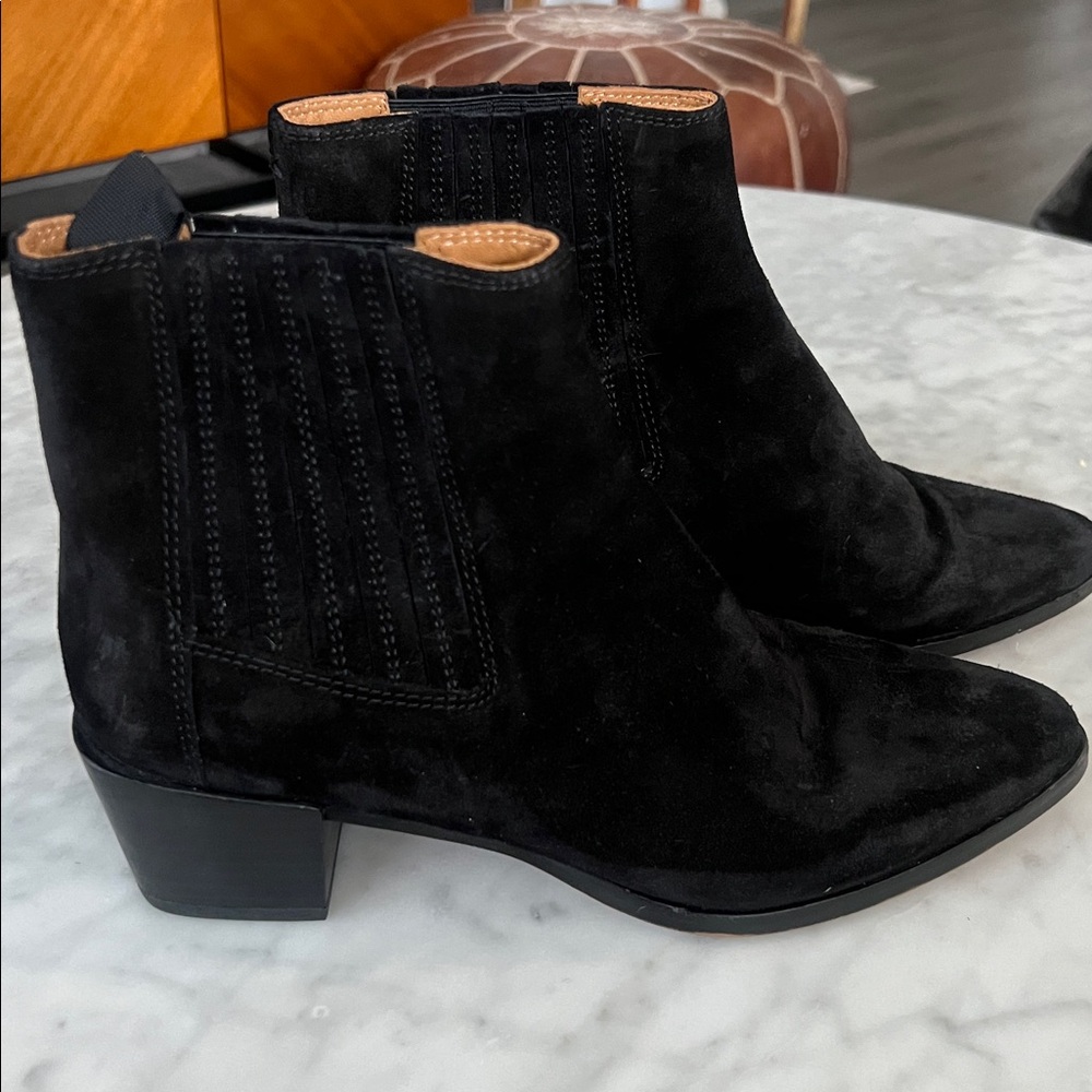 rag & bone Black Ankle Boots size 40/US 9